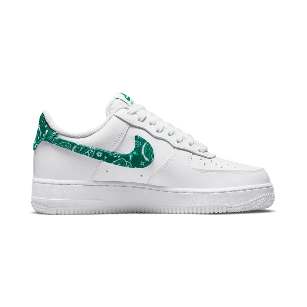 Nike Air Force 1 Low ’07 Essential White Green Paisley (W) (DH4406-102)