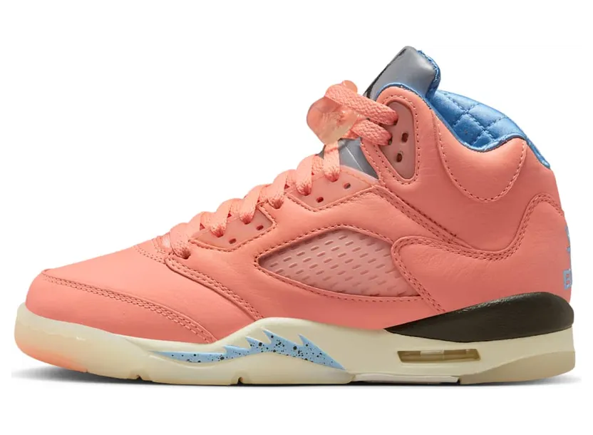 Air Jordan 5 GS DJ Khaled – “Crimson Bliss / Sail / Leche Blue” (DV4983-641)