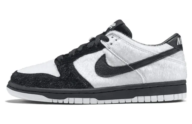 Nike Dunk Low Premium QS’Panda’ BG White/Black (747072-101)
