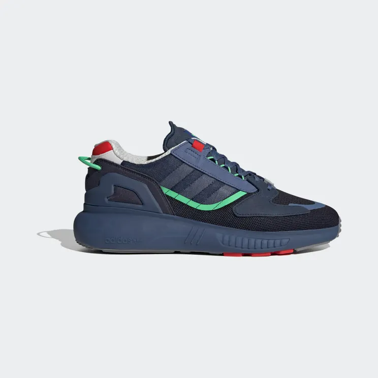 adidas ZX 5K BOOST GREEN / Crew Navy / Semi Screaming Green (GV7700)