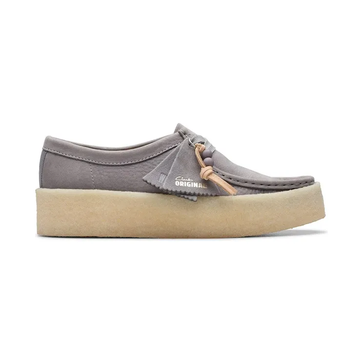Clarks Originals Wallabee Cup Steel Grey Nubuck (26175660)