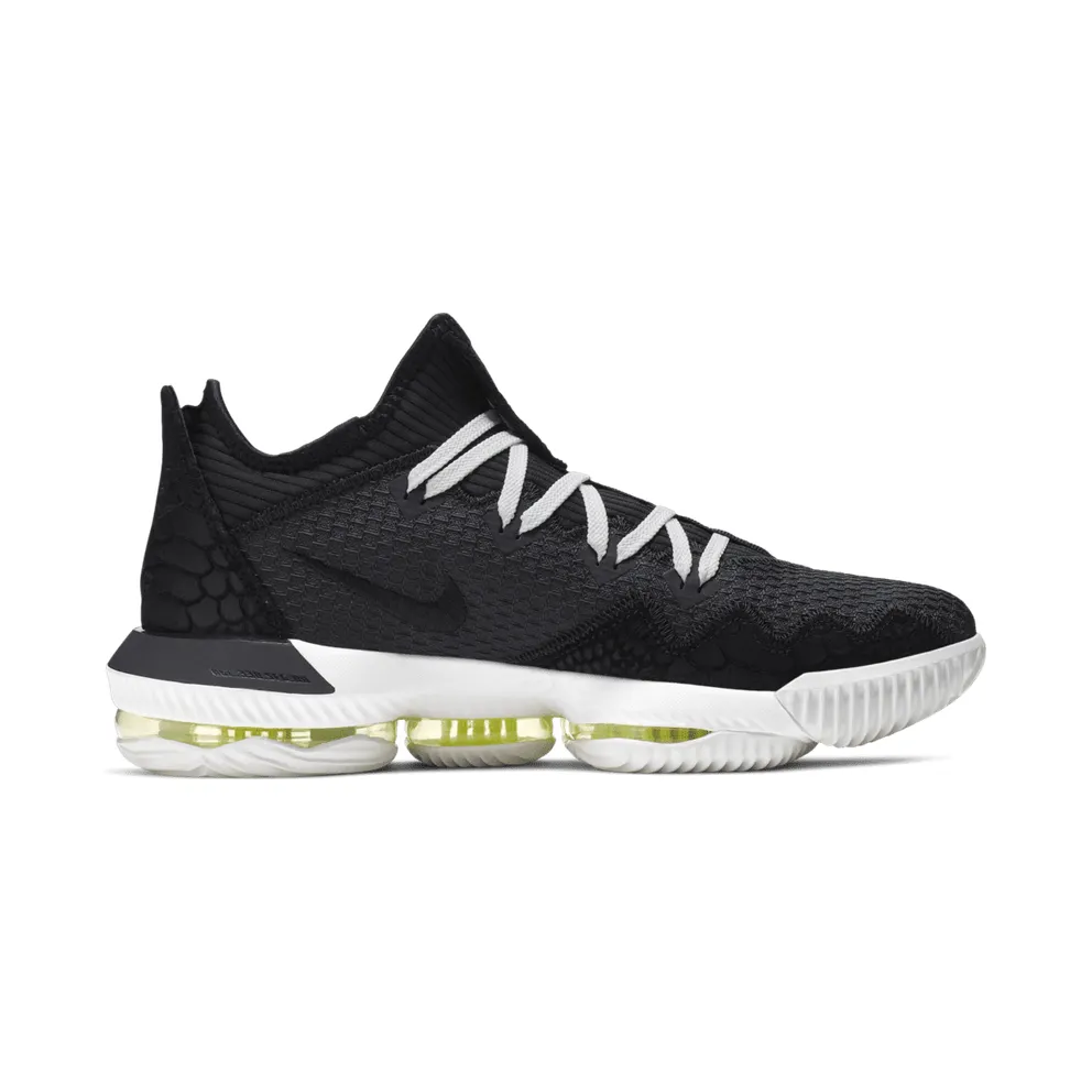 Nike LeBron 16 Low Black Volt Glow Black/Black-Summit White-Volt Glow (CI2668-004)