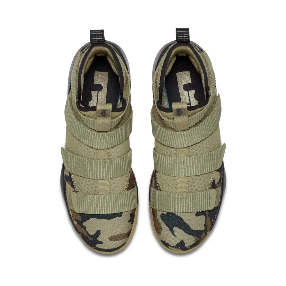 Nike LeBron Zoom Soldier 11 Camo Neutral Olive/Hazel Rush-Sequoia (897644-200)