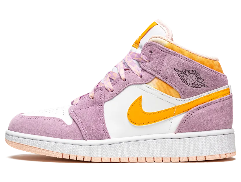 Jordan 1 Mid SE Arctic Pink (GS) (DC9517-600)