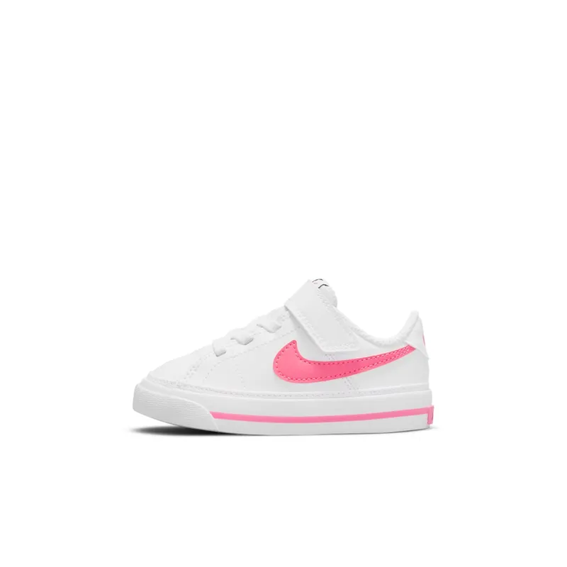 Nike Court Legacy “White / Hyper Pink” (DA5382-106)