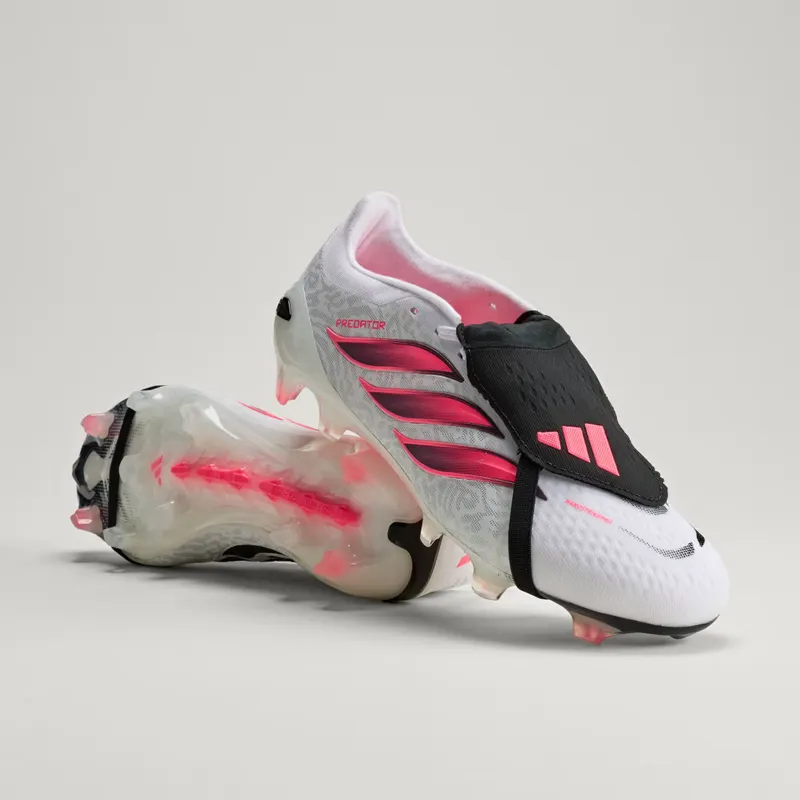 Adidas Predator Pro Fold-Over Tongue FG Football Boots, White (IH7234)