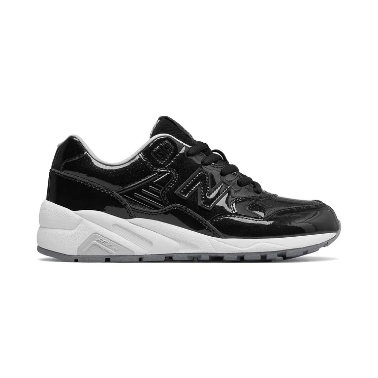 New Balance 580 Black Patent Leather (WRT580MT)