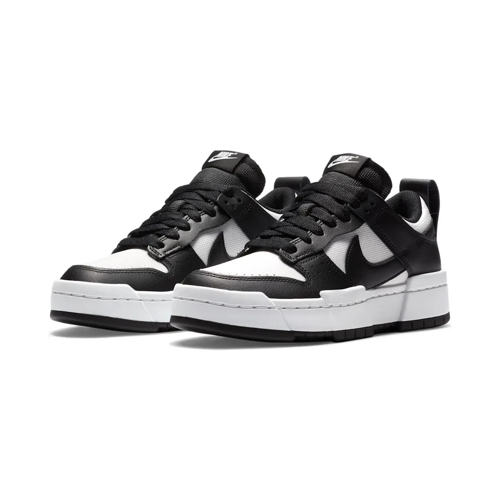 Nike Dunk Low Disrupt Black White (W) Summit White/Black-Summit White (CK6654-102)