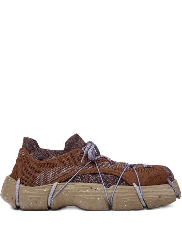 Camper Gestrickte Roku mit Kordeldetail – Brown (K100953009)