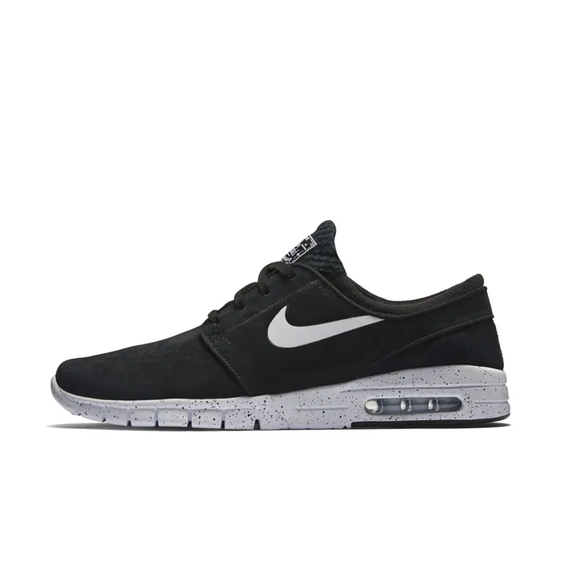Nike SB Stefan Janoski Max Leather Black White Black/White (685299-002)