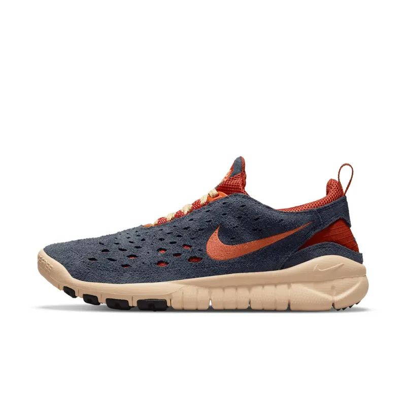 Nike Free Run Trail Thunder Blue – “Thunder Blue / Orange-cinnabar-canvas” (CW5814-400)