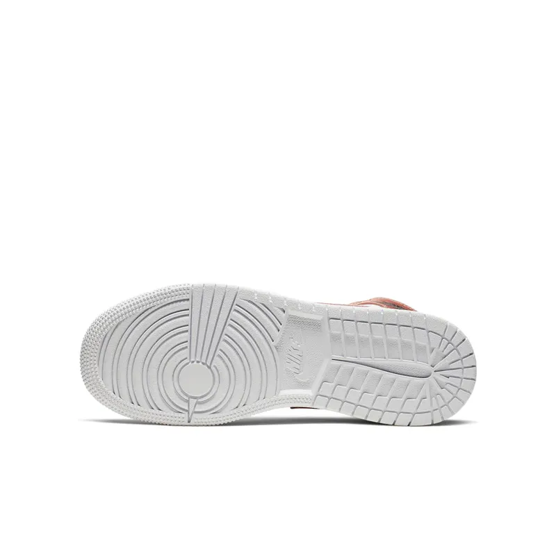 Air Jordan Nike AJ I 1 Mid ‘Rose Gold’ (GS) (2019) (555112-190)