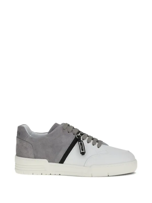 Moschino Sneakers mit Reißverschlussdetail – Weiß (MB15244G0OGFA)