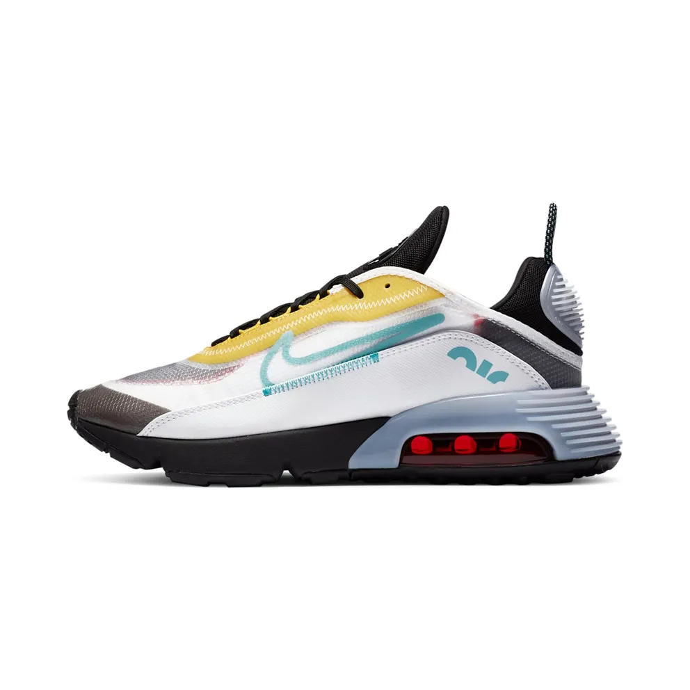 Nike Air Max 2090 White Speed Yellow Bleached Aqua (CT1091-100)
