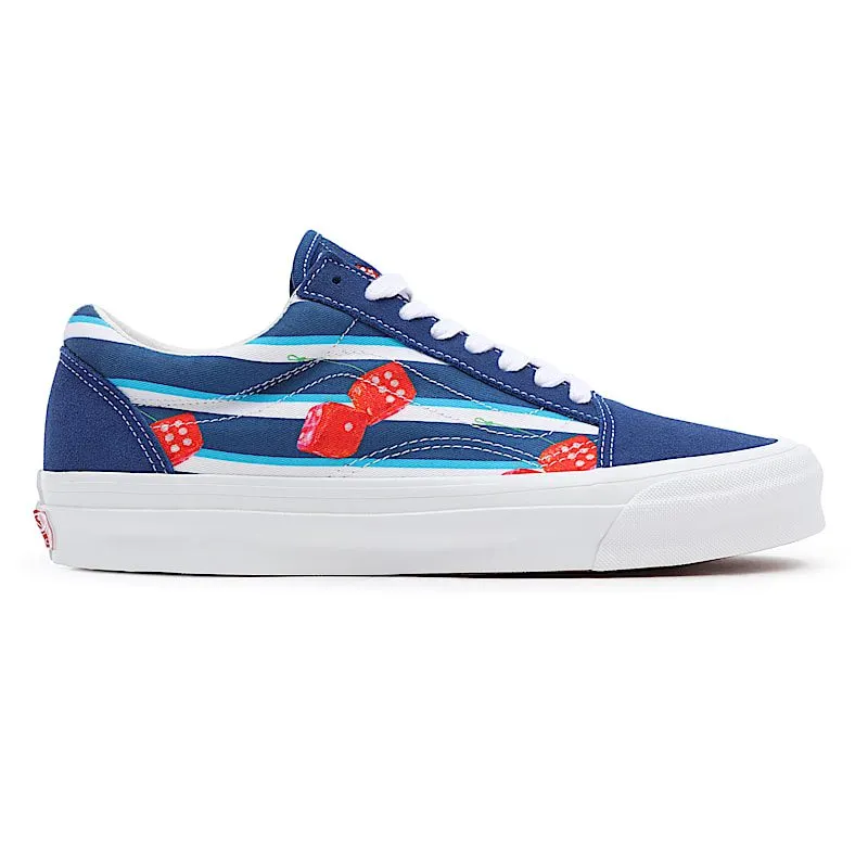 Vans OG Old Skool LX Snake Eyes True Blue (VN0A4P3XB53)