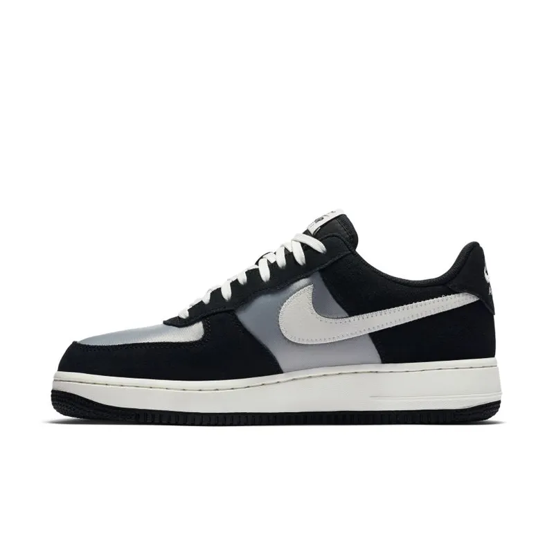 Nike Air Force 1 Low Buckets Black/Sail-Wolf Grey (820266-002)