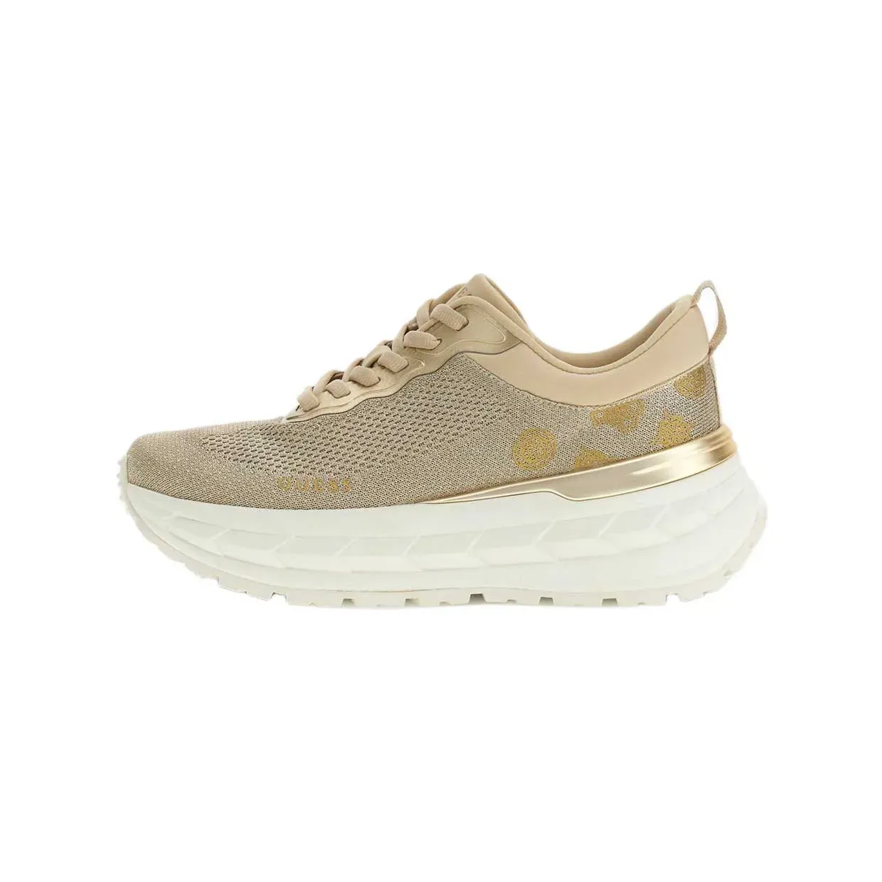 Guess Runit 4G Logo Running “Grey” (FLPRN3FAB12PLATI)