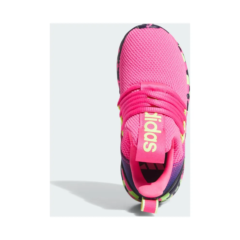adidas Lite Racer Adapt 7.0 Lucid Pink Hi-Res Yellow Dark Blue (JS5015)