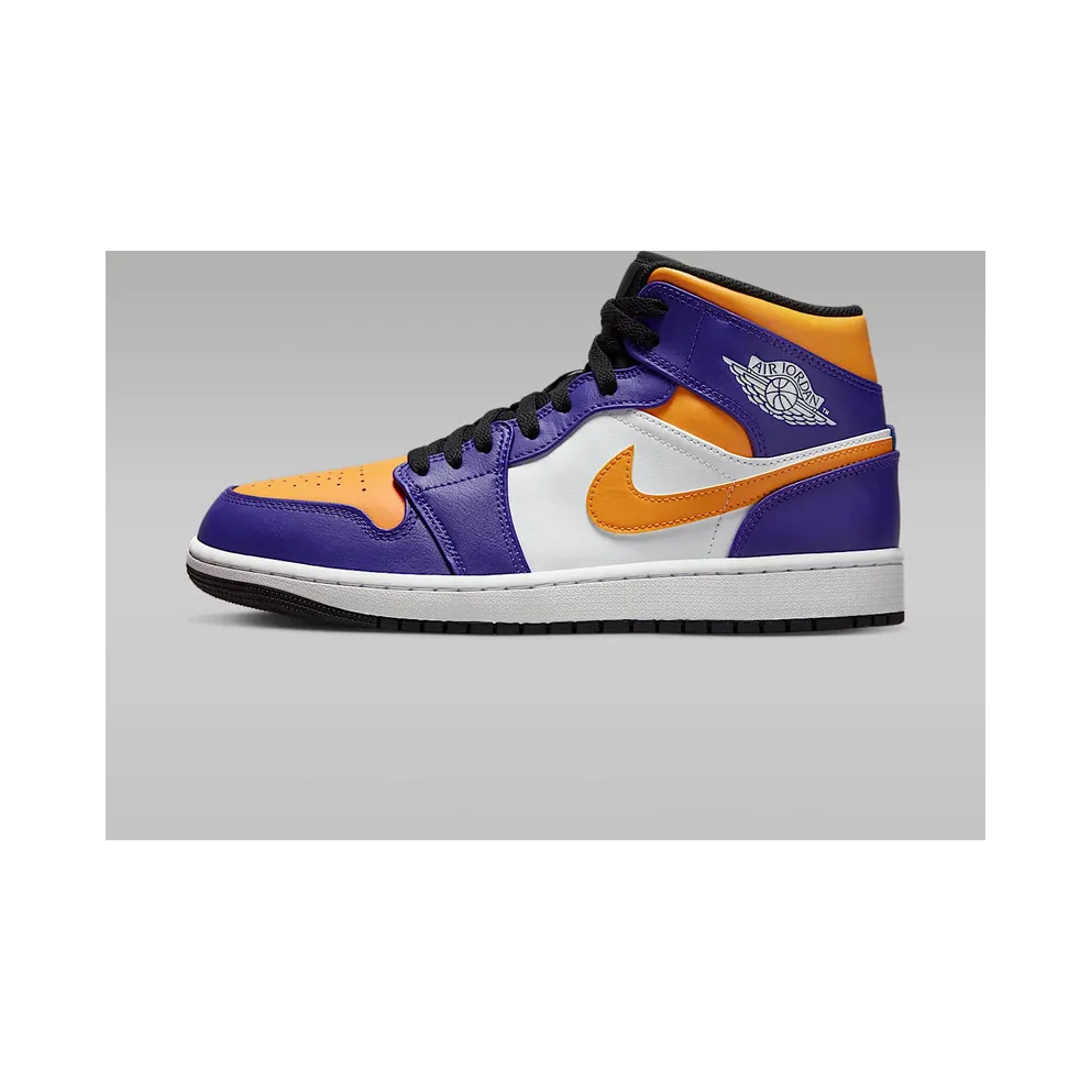 Jordan 1 Mid “Lakers (2022)” (DQ8426-517)