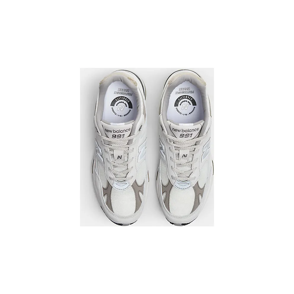 New Balance 991 “Made In UK – Star White” (M991FLB)