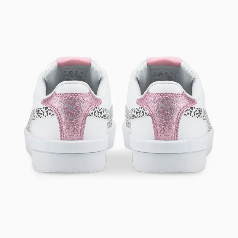 PUMA Jada Summer Roar Youth White/Black/Prism Pink (383137-01)