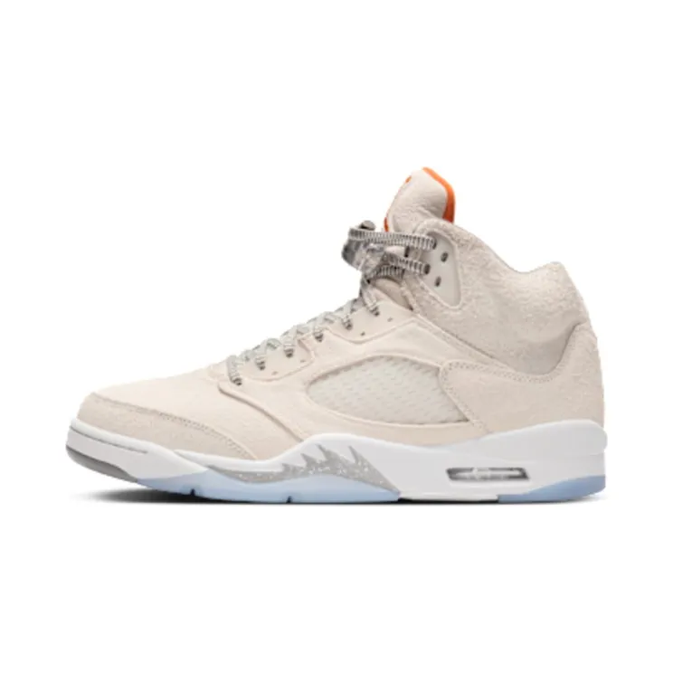 Air Jordan 5 Retro SE Craft “Light Orewood Brown / Flat Pewter / Sail / Safety Orange” (FD9222-180)