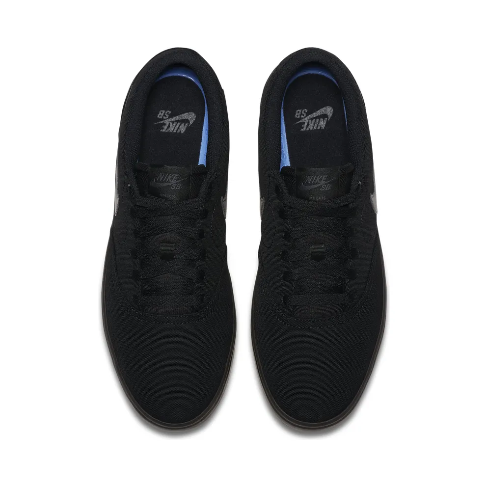 Nike SB Check Solarsoft Canvas “Black / Anthracite” (843896-002)