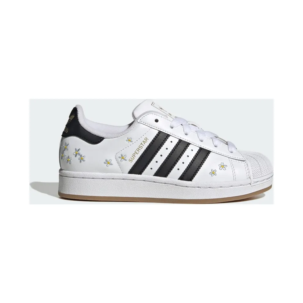 Adidas SUPERSTAR II Shoes Cloud White / Core Black / Gum (KK3377)