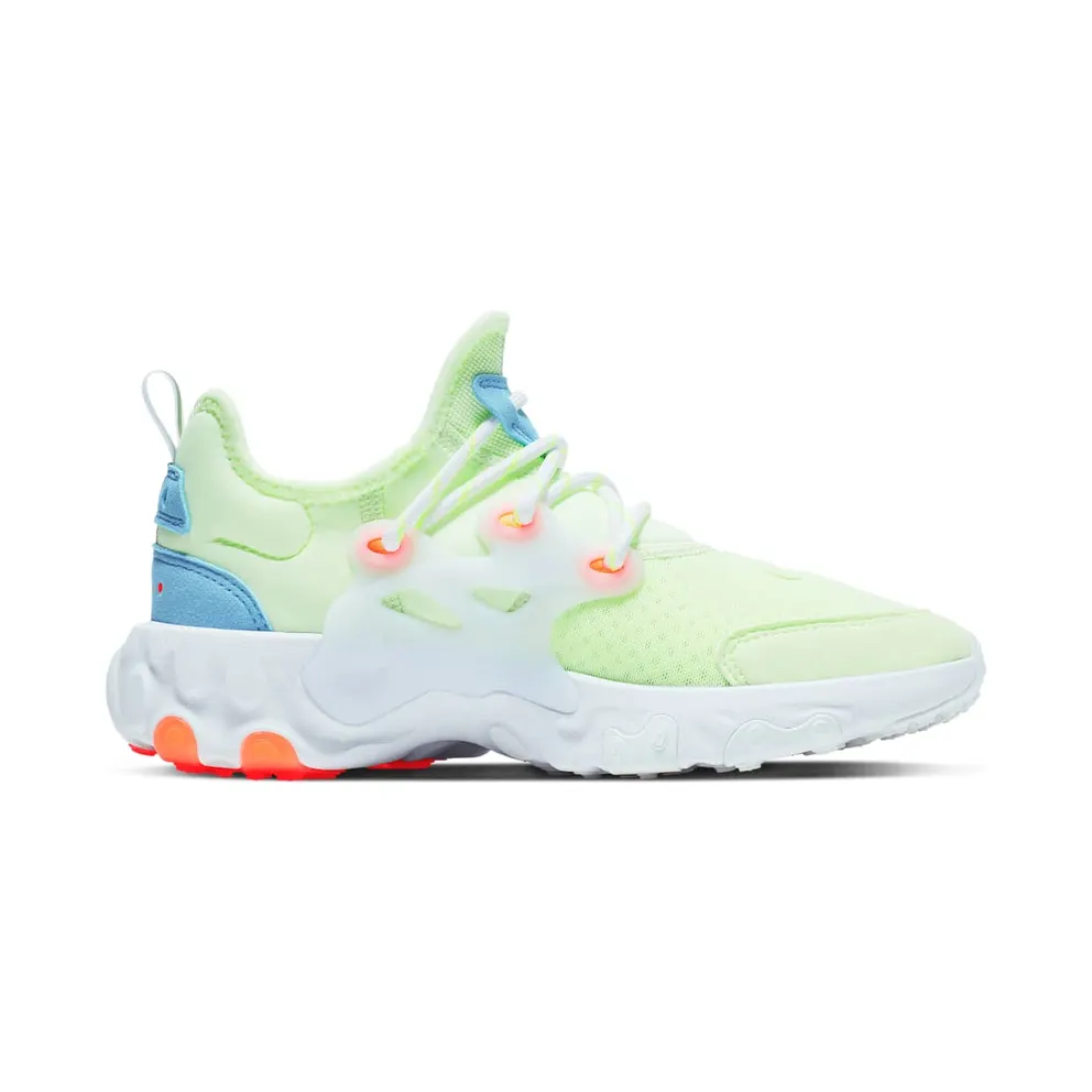 Nike React Presto Barely Volt (GS) Barely Volt/Hyper Crimson-Blue Gaze-Volt-White (BQ4002 700)