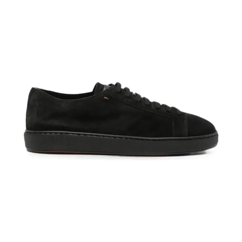 Santoni Damps aus Wildleder – Black (MBCD21571NEATAOL)