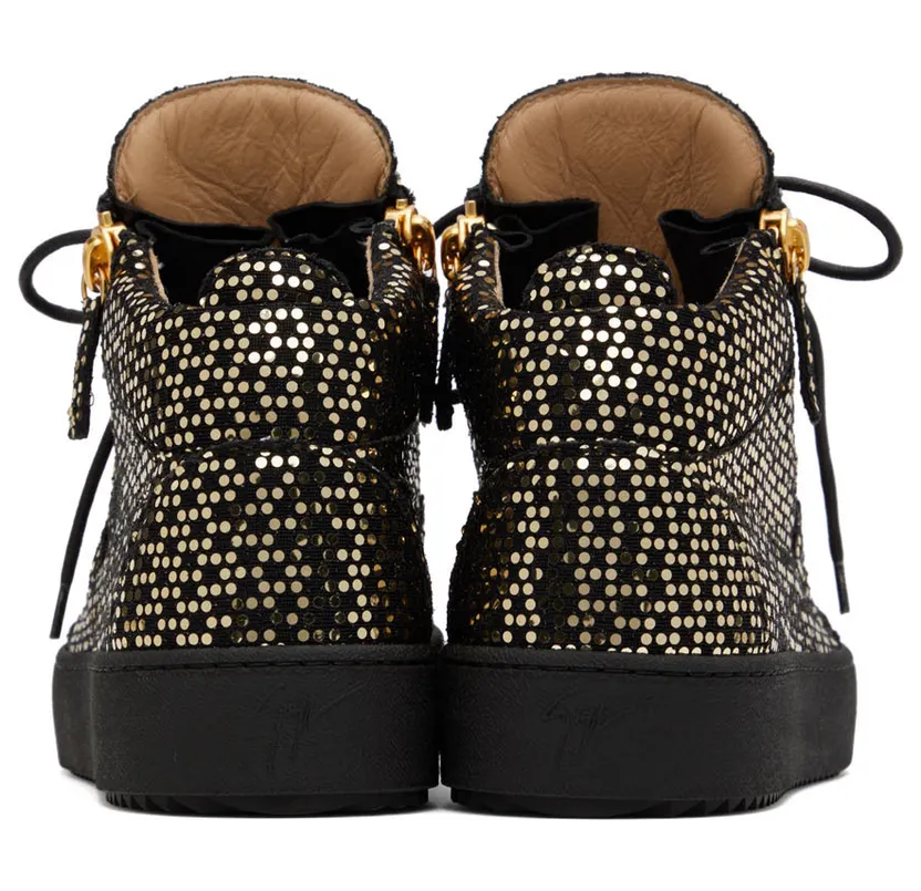Giuseppe Zanotti Black Kriss Sneakers (RU20010-92933) (2)