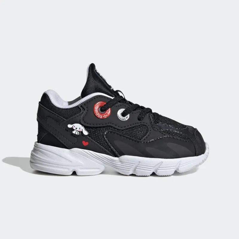 Adidas Astir Core Black / Cloud White / Vivid Red (HQ1560)