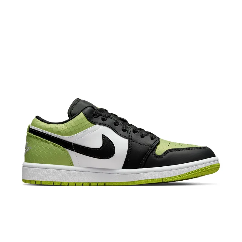 Air Jordan 1 Low Vivid Green Black (DX4446-301)