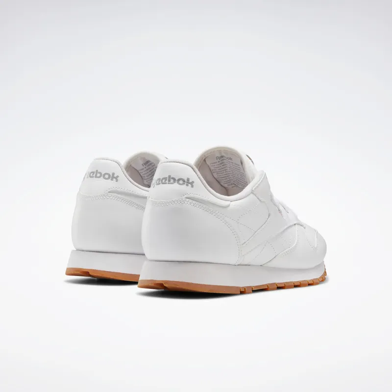 Reebok Classic Leather Shoes White / White / White