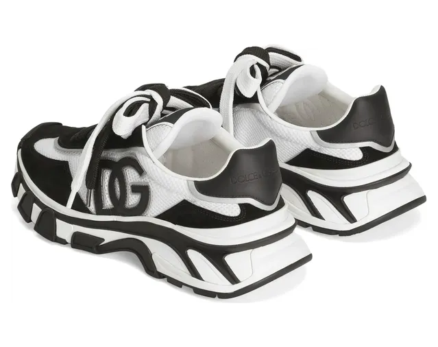 Dolce & Gabbana DG Country Road Nylon and Leather “White/Black” (CS2403 A0208 8B926) (3)