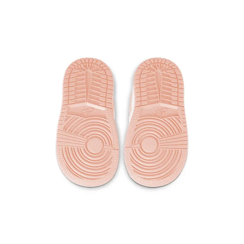 Jordan 1 Mid Arctic Orange Black Toe (TD) (640735-133)
