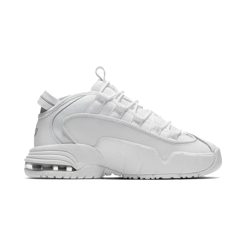 Nike Air Max Penny White Metallic 2018 (GS) White/White-Metallic Silver (315519-100)