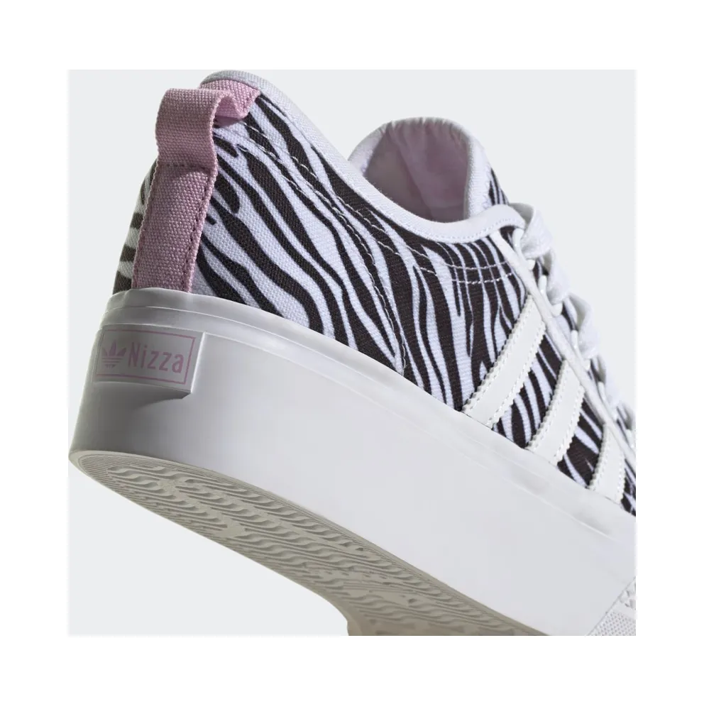 Adidas Nizza Platform Cloud White / Bliss Lilac / Core Black (GZ9681)