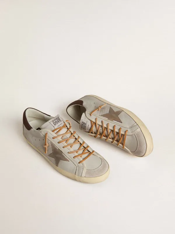Golden Goose Super-Star With Tobacco-Colored Croc-Print Leather Star And Black Leather Heel Tab (GMF00595.F007338.60601) (2)