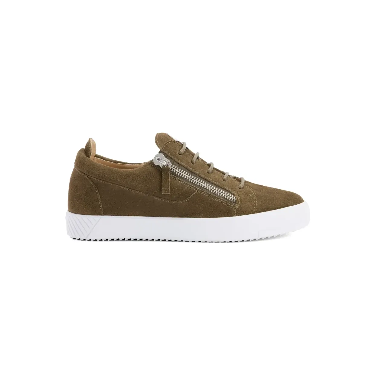 Giuseppe Zanotti Frankie mit seitlichem Reißverschluss “Green” (RU50028H08)