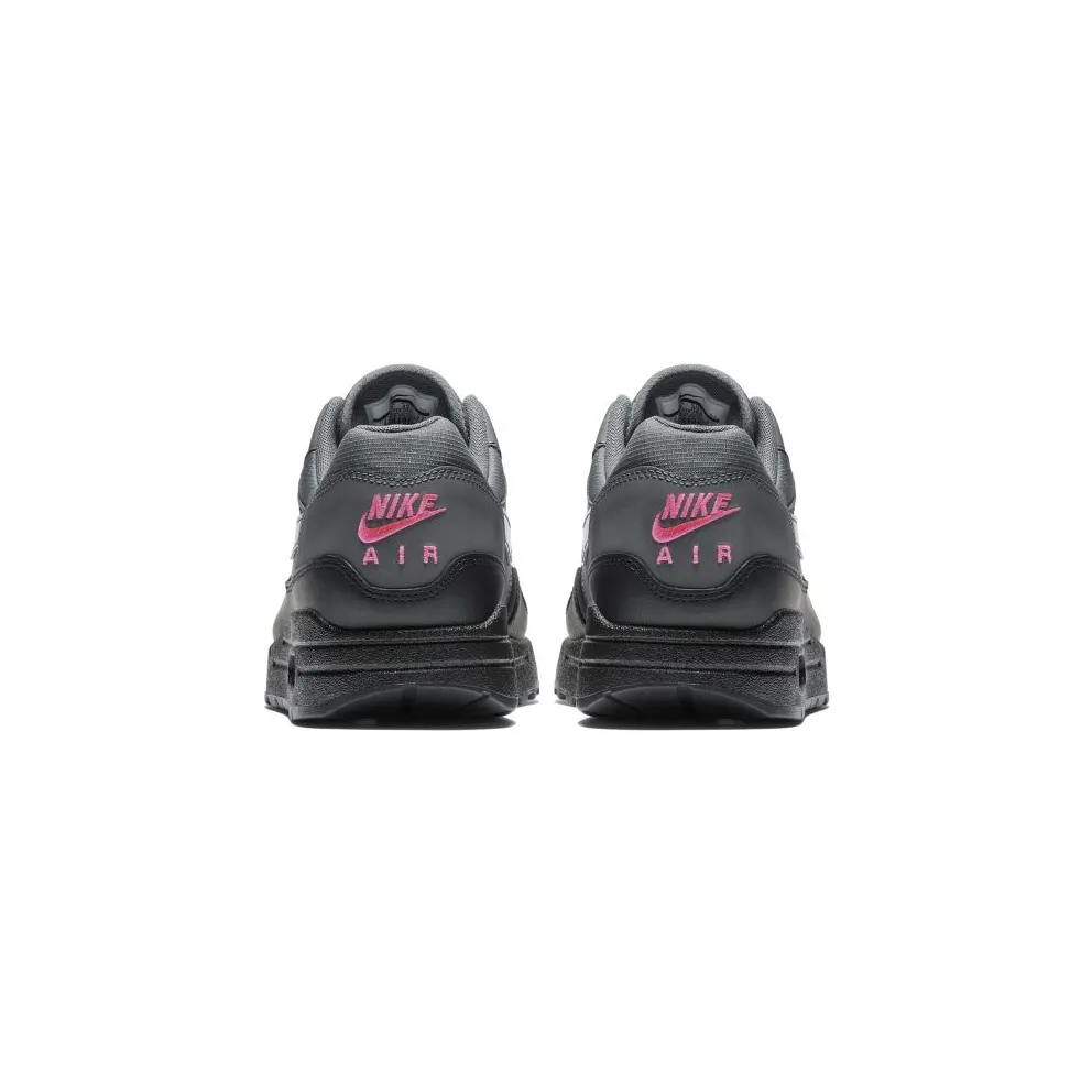 Nike Air Max 1 Ripstop Dark Grey Dark Grey/Black-Pink Blast-Fierce Purple (AR1249-002)