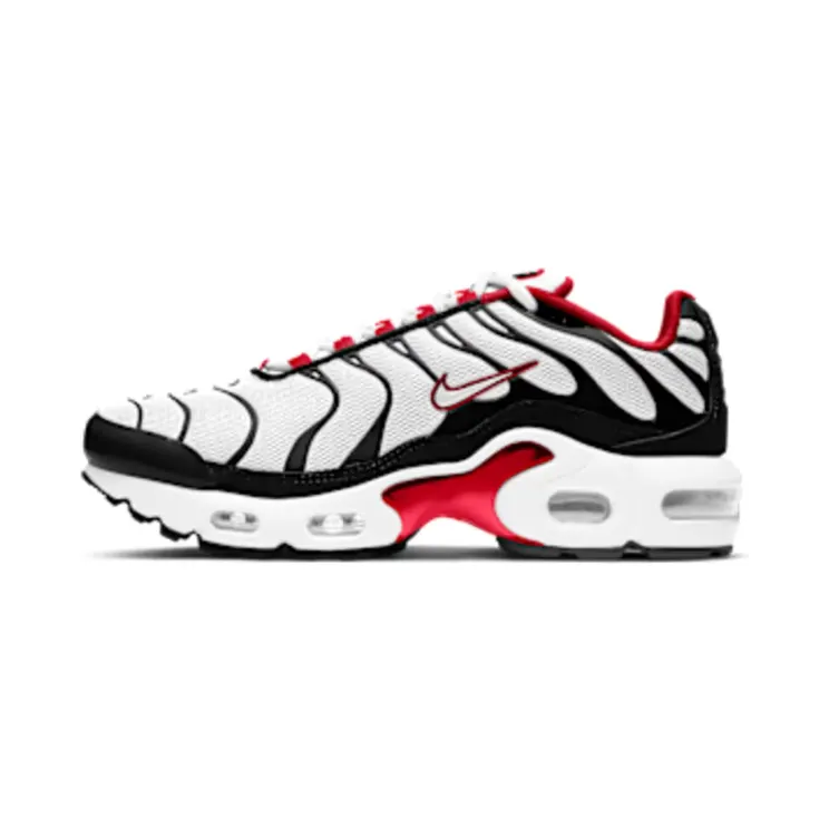 Nike Air Max Plus “Black / University Red / White” (CD0609-007)