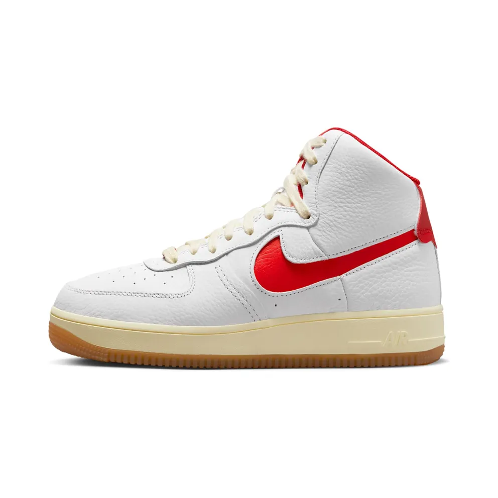 Nike Air Force 1 High Sculpt White Gym Red Alabaster (FN3500-100)