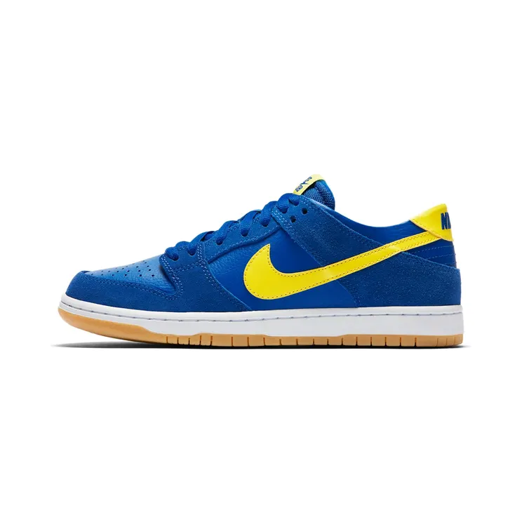 Nike Zoom Dunk Low Pro SB ‘Boca Juniors’ Varsity Royal/Lightning-Gum Light Brown (854866-471)