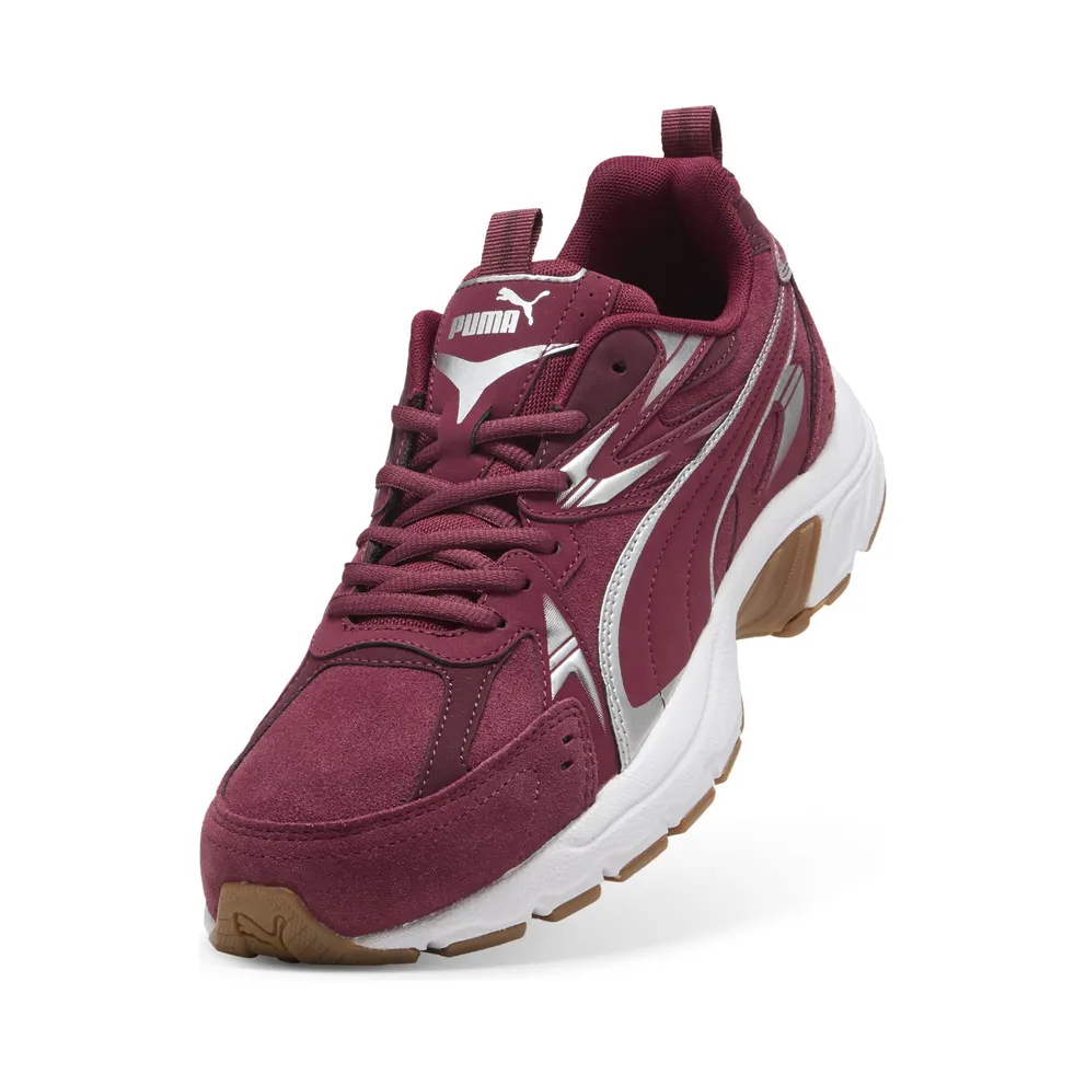 Puma Milenio Tech “Team Regal Red / Puma Silver / Ruby Shimmer” (402656_01)