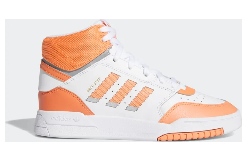 adidas Drop Step Cloud White / Amber Tint / Silver Metallic (EF7153)
