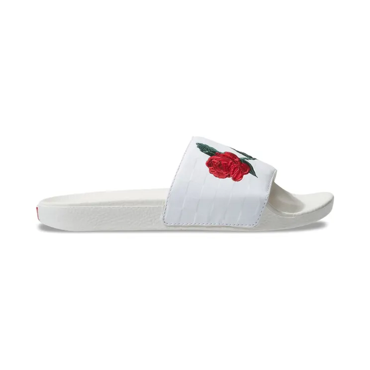 VANS Leila Hurst Slide-on Schoenen (Wit)