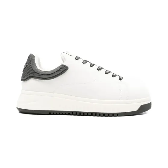 Armani Emporio Armani met geribbelde afwerking “White” (EM003663AF18212)