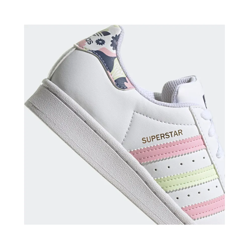 Adidas Superstar Cloud White / Almost Lime / True Pink (GY3330)