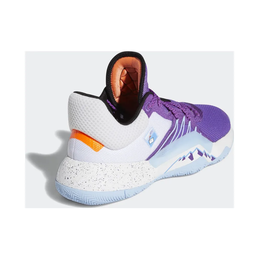 adidas D.O.N. Issue #1 Mailman Karl Malone Active Purple/Footwear White/Glow Blue (EG5666)